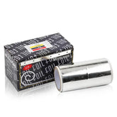 Professional salon styling tool in silver aluminum Foil for highlighting hair coloring